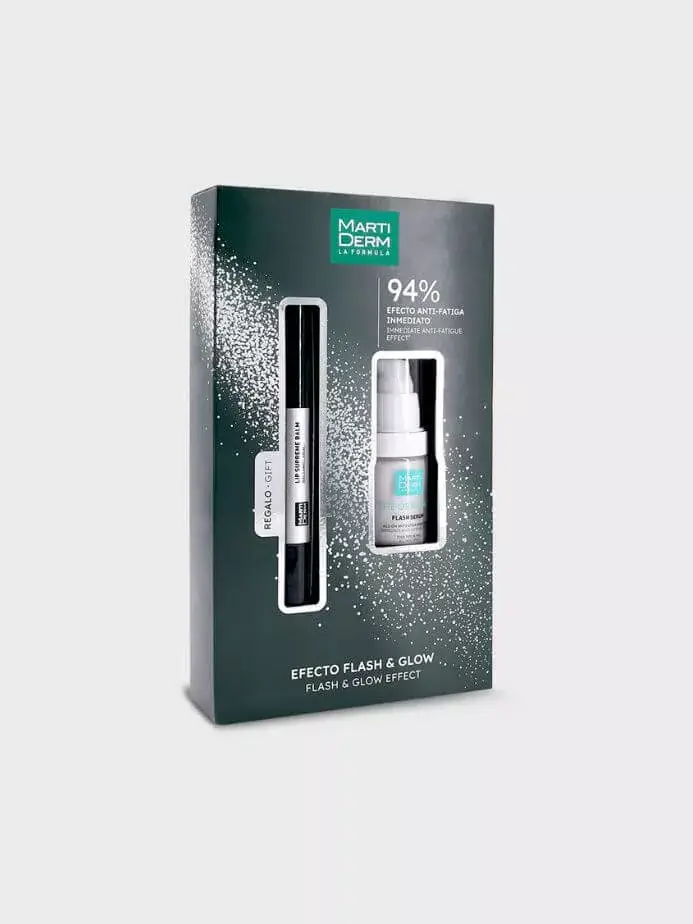 Navidad MartiDerm - Pack Efecto Flash & Glow